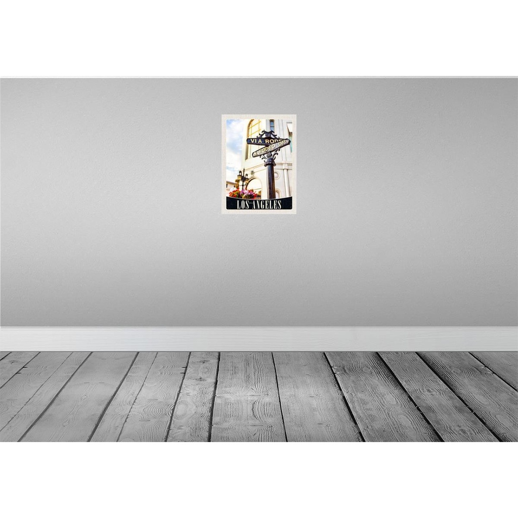[LA-137402] Blechschild 40x30 cm Los Angeles USA Urlaub Amerika Trip Bildmotiv Reisemotiv Abenteuer Reisen Bild 2