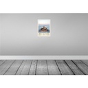 [LA-137417-H] Holzschild 40x30 cm Moint Saint Michel Frankreich Stadt Bildmotiv Reisemotiv Europa Bild 2