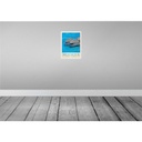 [LA-137429] Blechschild 40x30 cm Moorea Insel Süd-PazifikStrand Bildmotiv Reisemotiv Abenteuer Reisen Urlaub Bild 2