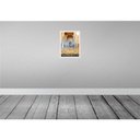 [LA-137431-H] Holzschild 40x30 cm Marokko Afrika Medina Moschee Bildmotiv Reisemotiv Abenteuer Reisen Bild 2