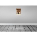 [LA-137432-H] Holzschild 40x30 cm Marokko Afrika Medina Moschee Flur Bildmotiv Reisemotiv Abenteuer Reisen Bild 2