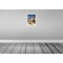 [LA-137454] Blechschild 40x30 cm Oia Greece Urlaub Insel Griechenland Bildmotiv Reisemotiv Abenteuer Reisen Straße Stadt Bild 2