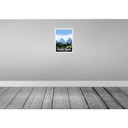 [LA-137486-H] Holzschild 40x30 cm Saint Lucia Italien Gebirge Natur Bildmotiv Reisemotiv Europa Bild 2