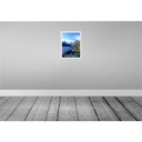 [LA-137490-H] Holzschild 40x30 cm Schottland Insel Gebirge Schnee Trip Bildmotiv Reisemotiv Europa Bild 2