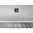 [LA-137515] Blechschild 40x30 cm Yellowstone Wasserfall Urlaub Gebirge Natur Bildmotiv Reisemotiv Abenteuer Reisen Amerika USA Bild 2