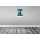 [LA-137525-H] Holzschild 40x30 cm Thailand Meer blaues Boot Natur Bildmotiv Reisemotiv Abenteuer Reisen Bild 2