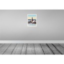 [LA-137538] Blechschild 40x30 cm Lathvia Ausblick Urlaub auf Stadt Brücke Bildmotiv Reisemotiv Abenteuer Reisen Europa Bild 2