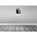 [LA-137546] Blechschild 40x30 cm Blausee Schweiz Natur Wald Bildmotiv Reisemotiv Abenteuer Reisen Urlaub Bild 2