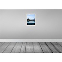 [LA-137565-H] Holzschild 40x30 cm Iseltwald See Schnee Gebirge Bildmotiv Reisemotiv Abenteuer Reisen Bild 2
