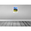 [LA-137570] Blechschild 40x30 cm Tamangur Schweiz Urlaub Gebirge Wald Natur Bildmotiv Reisemotiv Abenteuer Reisen Europa Bild 2