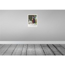 [LA-137595-H] Holzschild 40x30 cm Confoederatio Helvetica Schaf Frau Bildmotiv Reisemotiv Europa Bild 2
