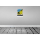 [LA-137600] Blechschild 40x30 cm Confoederatio Helvetica Weide See Bildmotiv Reisemotiv Abenteuer Reisen Europa Urlaub Bild 2