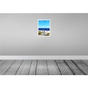 [LA-137614-H] Holzschild 40x30 cm Ostsee Strand Ebbe und Flut Strandkorb Bildmotiv Reisemotiv Europa Bild 2