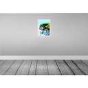 [LA-137637] Blechschild 40x30 cm Binz Deutschland Natur Strand Wälder Bildmotiv Reisemotiv Abenteuer Reisen Urlaub Bild 2