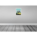 [LA-137648] Blechschild 40x30 cm Seebad Binz Deutschland Glashaus Bildmotiv Reisemotiv Abenteuer Reisen Europa Urlaub Bild 2