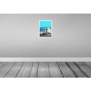 [LA-137656] Blechschild 40x30 cm Ostseebad Warnemüde Leuchtturm Strand Bildmotiv Reisemotiv Abenteuer Reisen Deutschland Urlaub Bild 2