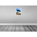 [LA-137661-H] Holzschild 40x30 cm Hiddensee Leuchtturm Baum Weide Wiese Bildmotiv Reisemotiv Europa Bild 2