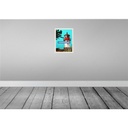 [LA-137662-H] Holzschild 40x30 cm Hiddensee Leuchtturm Strand Meer Bildmotiv Reisemotiv Europa Bild 2