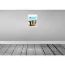 [LA-137666-H] Holzschild 40x30 cm Grötmitz Ostholstein Meer Sand Strand Bildmotiv Reisemotiv Europa Bild 2