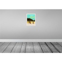 [LA-137669] Blechschild 40x30 cm Insel Poel Urlaub Strand Strandkorb Meer Bildmotiv Reisemotiv Abenteuer Reisen Europa Bild 2