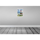 [LA-137672] Blechschild 40x30 cm Purgenland Podersdorf Leuchtturm Meer Bildmotiv Reisemotiv Abenteuer Reisen Urlaub Bild 2
