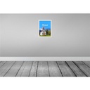 [LA-137715] Blechschild 40x30 cm Pitztal Kirche Österreich Natur Bildmotiv Reisemotiv Abenteuer Reisen Europa Urlaub Bild 2