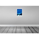 [LA-137721] Blechschild 40x30 cm Stubaital Österreich Winterzeit Schnee Bildmotiv Reisemotiv Abenteuer Reisen Urlaub Bild 2