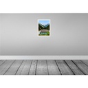 [LA-137722-H] Holzschild 40x30 cm Stubaital Österreich Wanderung Natur Bildmotiv Reisemotiv Abenteuer Reisen Bild 2