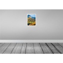 [LA-137730] Blechschild 40x30 cm Zillertal Österreich Urlaub Natur Berg Wälder Bildmotiv Reisemotiv Abenteuer Reisen Europa Bild 2