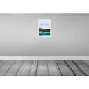 [LA-137745-H] Holzschild 40x30 cm Caumasee Schweiz Schnee Natur Bildmotiv Reisemotiv Abenteuer Reisen Bild 2