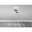 [LA-137755] Blechschild 40x30 cm Ausblick auf Hochkönig Berge Winter Bildmotiv Reisemotiv Abenteuer Reisen Urlaub Bild 2