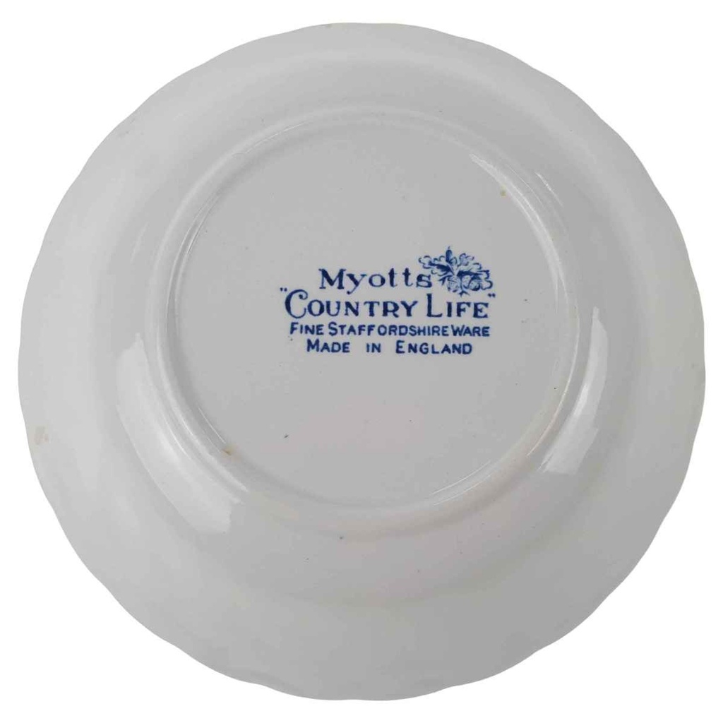 [1780515] Dessertschale 13,5 cm Myott Country Life Blau gebraucht - gut Bild 3