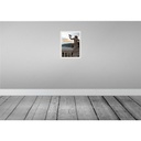 [LA-137766] Blechschild 40x30 cm Lago Maggiore Urlaub Einhorn Skulptur Natur Bildmotiv Reisemotiv Abenteuer Reisen Europa Bild 2