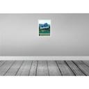 [LA-137783] Blechschild 40x30 cm Seebensee Österreich Urlaub Wälder Natur See Bildmotiv Reisemotiv Abenteuer Reisen Europa Bild 2