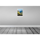 [LA-137855] Blechschild 40x30 cm Gotthard Pass Urlaub Wanderung Natur Wälder Bildmotiv Reisemotiv Abenteuer Reisen Europa Bild 2