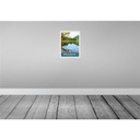 [LA-137861-H] Holzschild 40x30 cm Ellmau Österreich Natur See Bildmotiv Reisemotiv Europa Bild 2