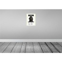 [LA-137875] Blechschild 40x30 cm Pudel Eigentumsrechte Tier Haustier Hund Bild 2