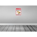 [LA-137895-H] Holzschild 40x30 cm Achtung Meerschweinchen Patrouille Bild 2