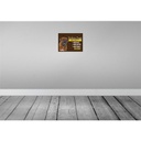[LA-137902-H] Holzschild 30x40 cm Bordeaux Dogge Security dein Risiko Bildmotiv Reisemotiv Abenteuer Reisen Bild 2