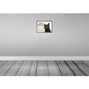 [LA-137915] Blechschild 30x40 cm Katze hier wache ich eigene Gefahr Tier Haustier Bild 2