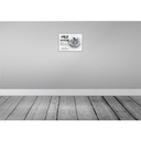 [LA-137916-H] Holzschild 30x40 cm Katze hier wache eigene Gefahr Tier Haustier Bild 2
