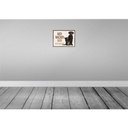 [LA-137926-H] Holzschild 30x40 cm Tiere Hund hier wachen wir Tier Haustier Bild 2