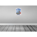 [LA-137993] Blechschild 40x30 cm Chile Meer Urlaub Strand Weg Bildmotiv Reisemotiv Abenteuer Reisen Amerika USA Bild 2
