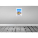 [LA-137994] Blechschild 40x30 cm Chile Blume Gebirge Bildmotiv Reisemotiv Abenteuer Reisen Amerika USA Urlaub Bild 2