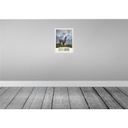 [LA-138012-H] Holzschild 40x30 cm Fuerteventura Spanien Lama Berge Bildmotiv Reisemotiv Europa Bild 2