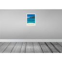 [LA-138017] Blechschild 40x30 cm Italien Riviera Urlaub Strand blau Meer Bildmotiv Reisemotiv Abenteuer Reisen Europa Bild 2
