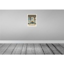 [LA-138031-H] Holzschild 40x30 cm Jerusalem Israel Tempel Bildmotiv Reisemotiv Straße Stadt Bild 2