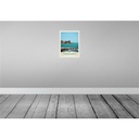 [LA-138056] Blechschild 40x30 cm Toskana Italien Urlaub Meer Strand Haus Bildmotiv Reisemotiv Abenteuer Reisen Europa Bild 2