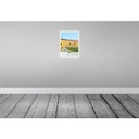 [LA-138066] Blechschild 40x30 cm Toskana Italien Urlaub Weide Wiese Natur Bildmotiv Reisemotiv Abenteuer Reisen Europa Bild 2