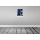 [LA-138111-H] Holzschild 40x30 cm Portofino Italien Riviera Abend Bildmotiv Reisemotiv Europa Bild 2